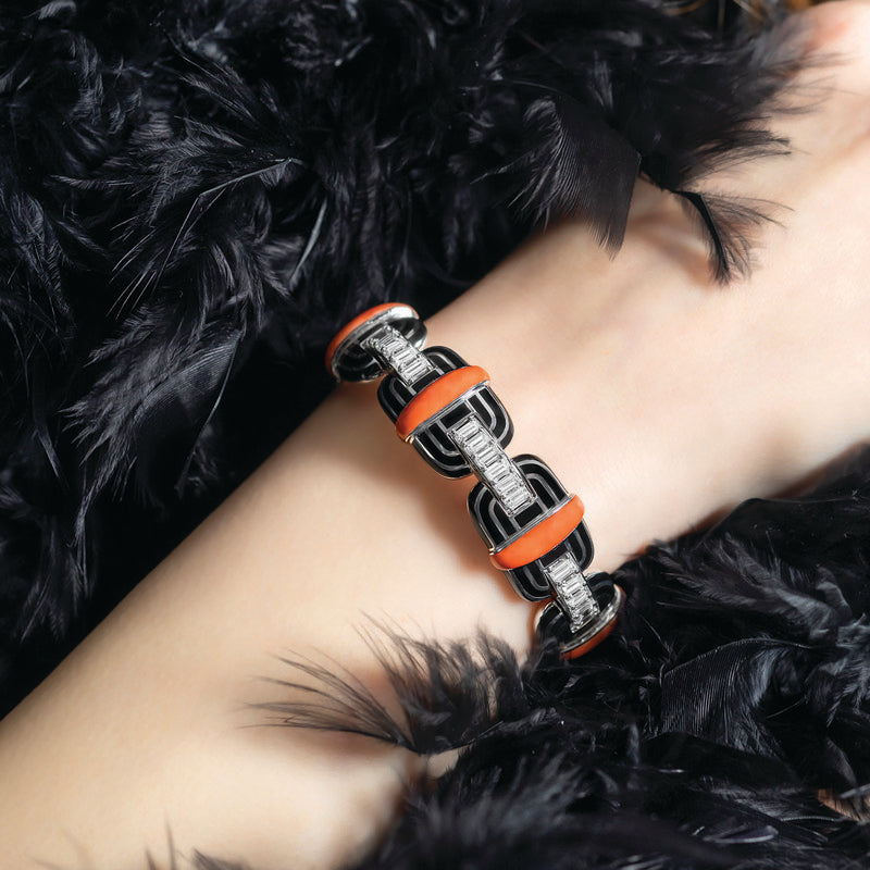 Luxurious Picchiotti gemstone bracelet, embodying elegance and sophistication, showcased in Chicago.