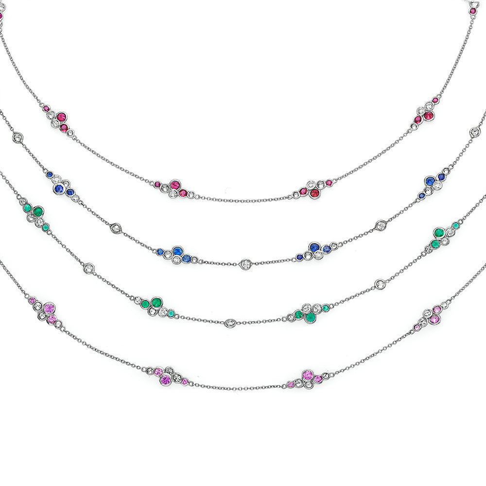luxury women's platinum necklaces for sale online