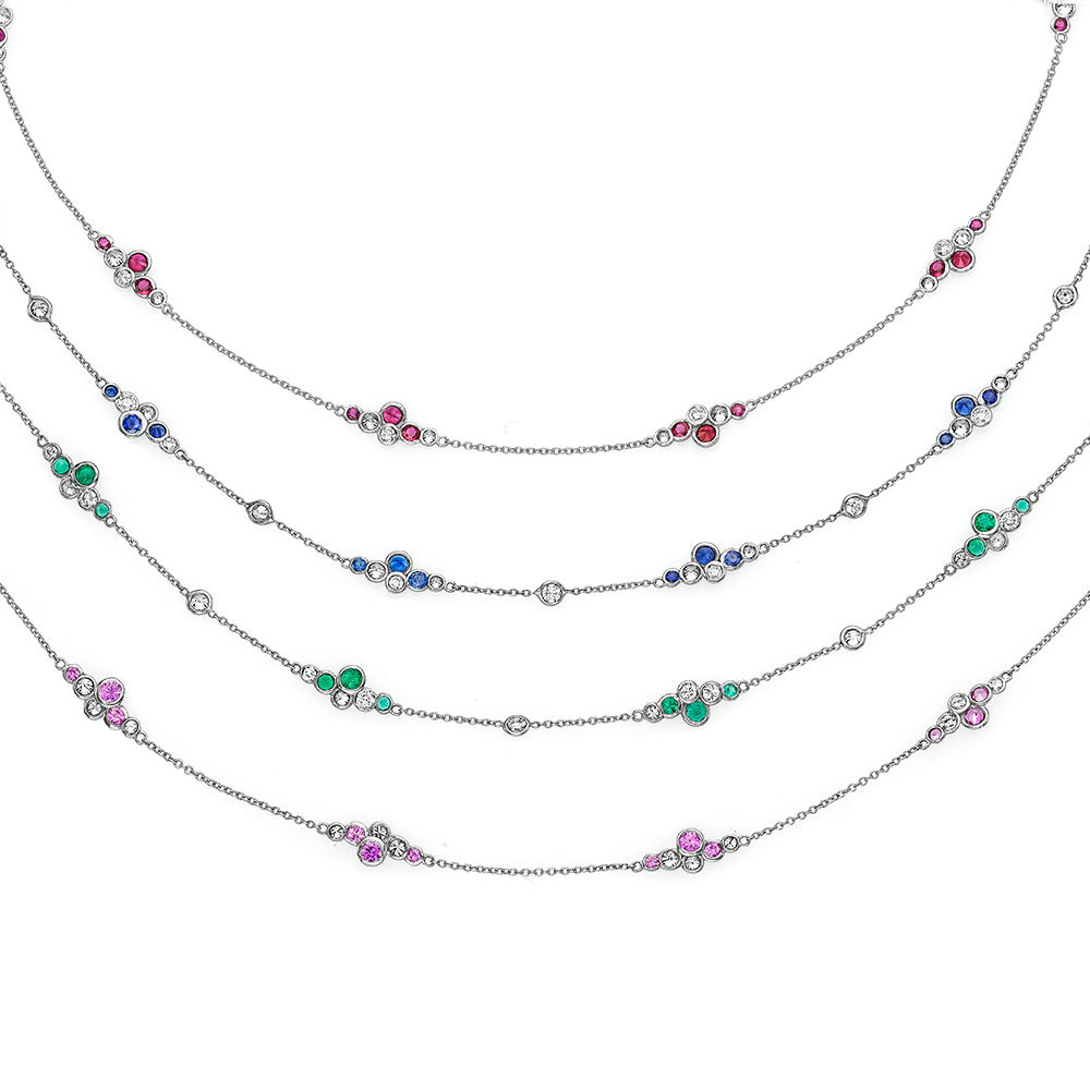 luxury women's platinum necklaces for sale online