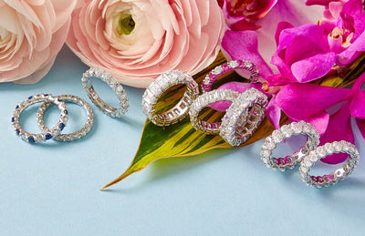 Spring Jewelry: Mother's Rings & Baby Shoe Charms