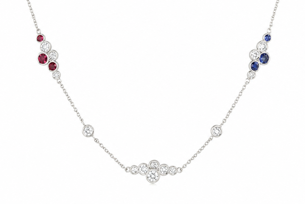 Celebrate America's 250th Anniversary with a Limited-Edition Diamond Necklace