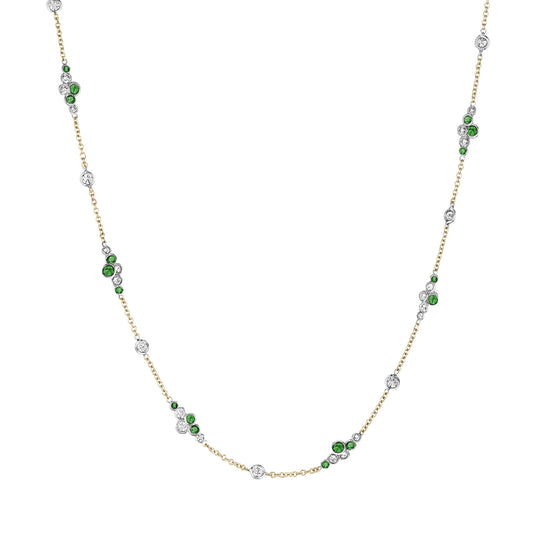 Pirouette™ Necklace with Diamonds & Gemstones