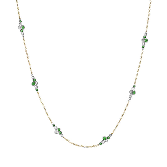 Pirouette™ Necklace with Diamonds & Gemstones