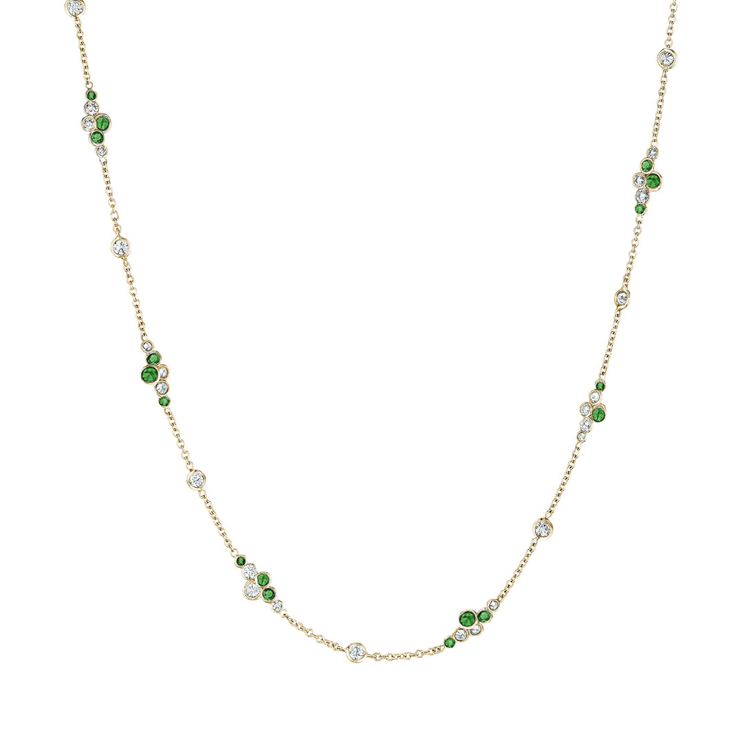 Pirouette™ Necklace with Diamonds & Gemstones