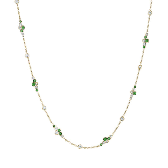 Pirouette™ Necklace with Diamonds & Gemstones