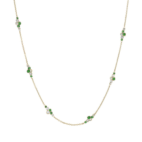 Pirouette™ Necklace with Diamonds & Gemstones