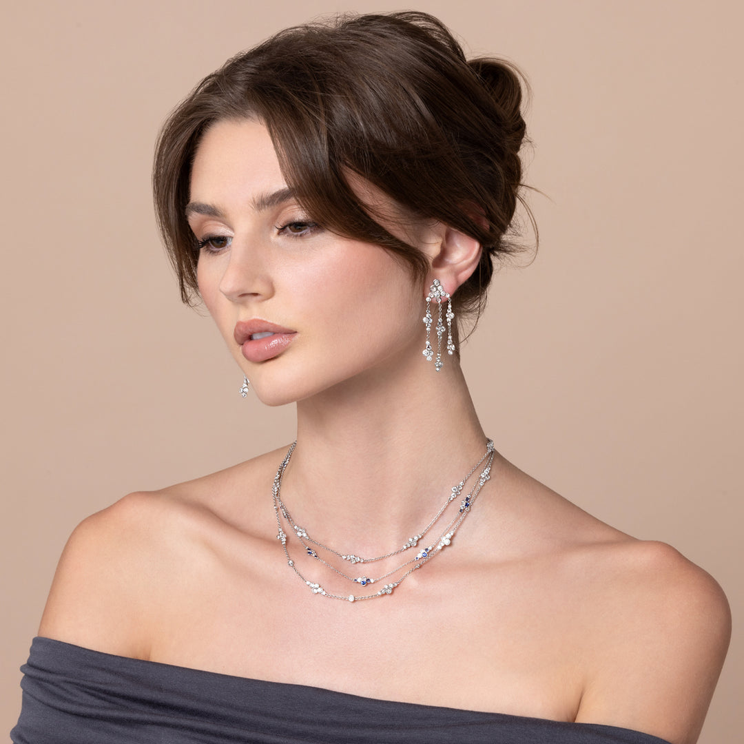 Diamond Pirouette™ Chandelier Earrings