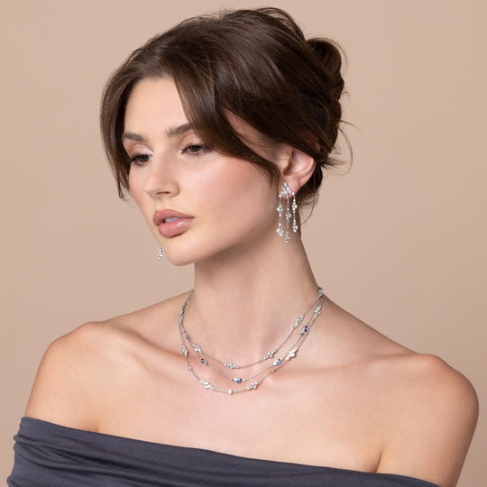 Diamond Pirouette™ Chandelier Earrings