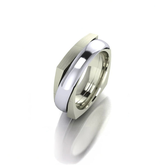 Men's Spinning Wedding Band