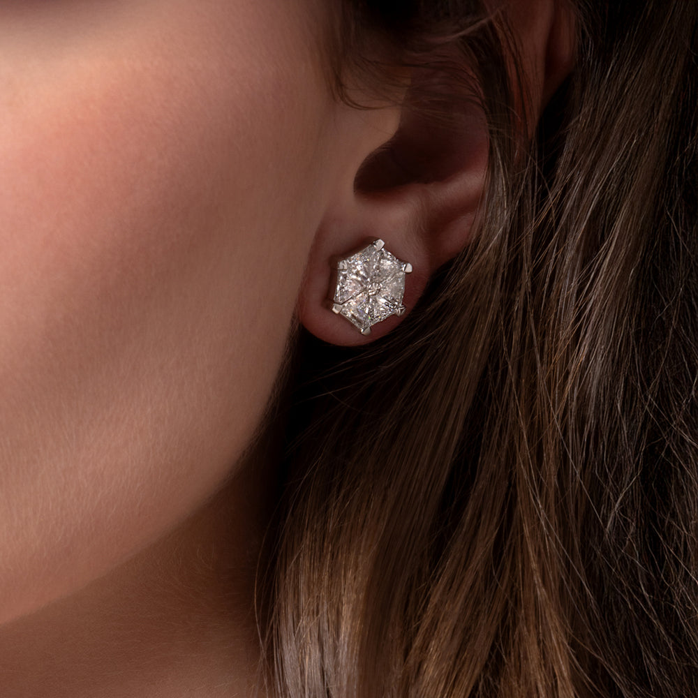 VoiLLa™ Trilliant Diamond Earrings