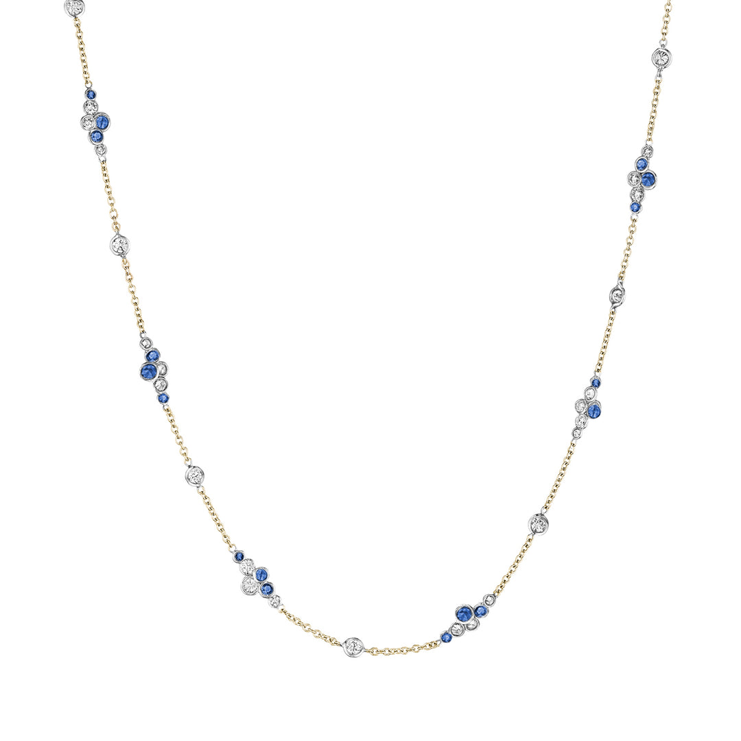 Pirouette™ Necklace with Diamonds & Gemstones