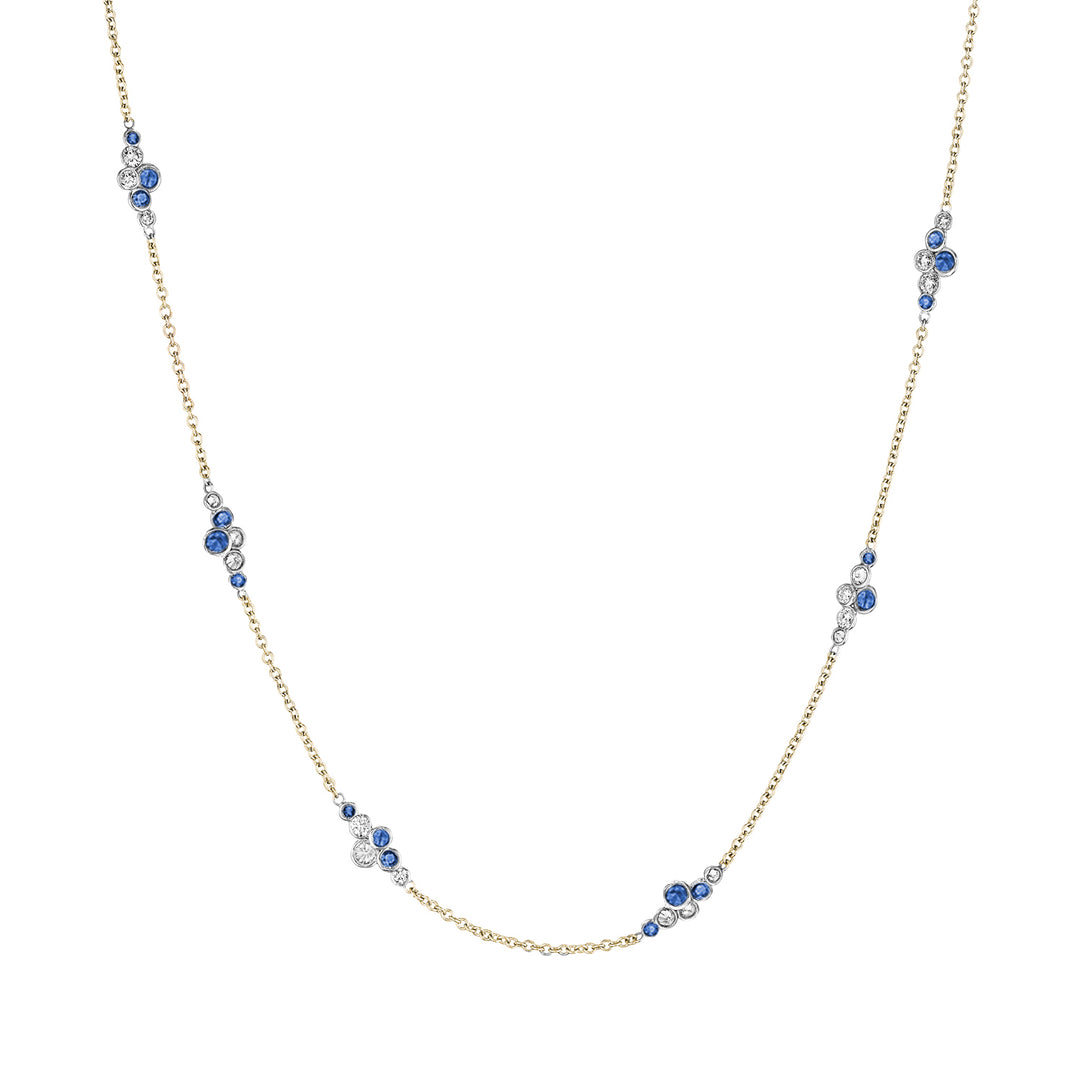 Pirouette™ Necklace with Diamonds & Gemstones