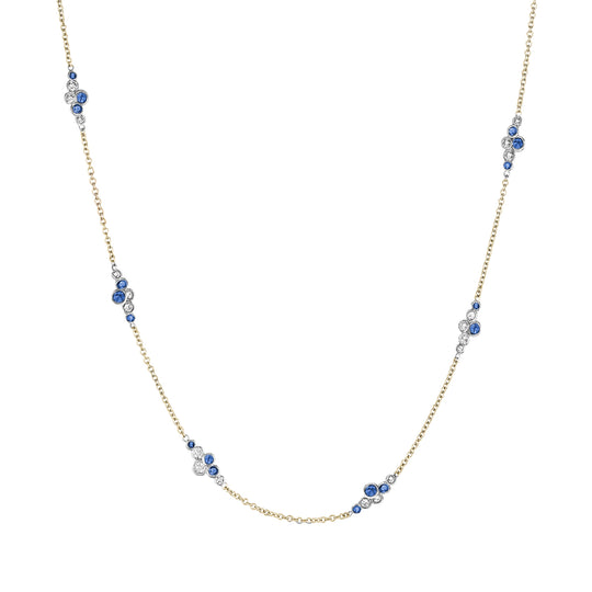 Pirouette™ Necklace with Diamonds & Gemstones