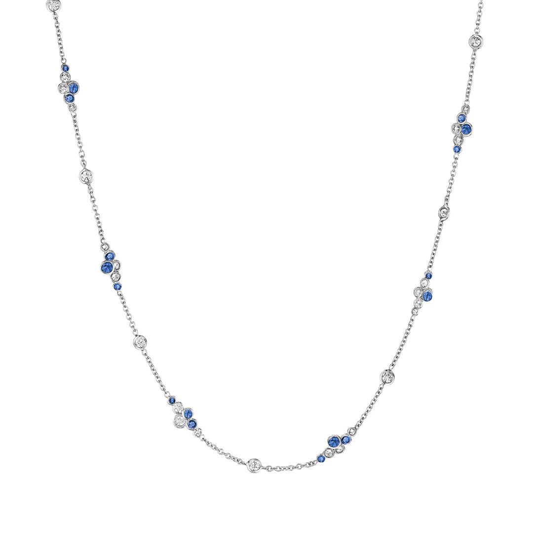 Pirouette™ Necklace with Diamonds & Gemstones