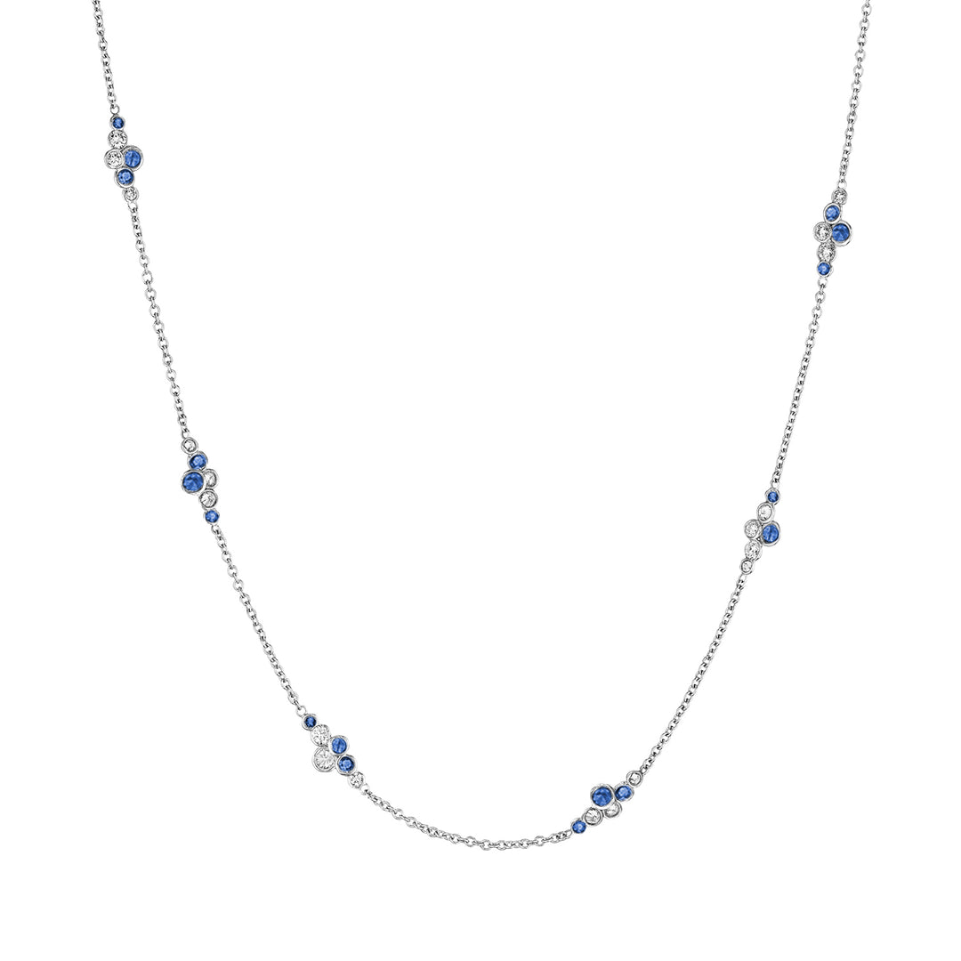 Pirouette™ Necklace with Diamonds & Gemstones