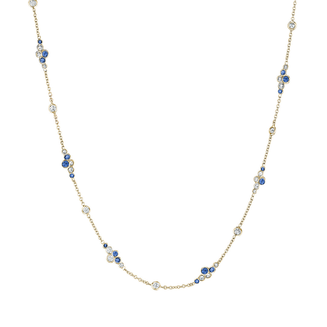 Pirouette™ Necklace with Diamonds & Gemstones