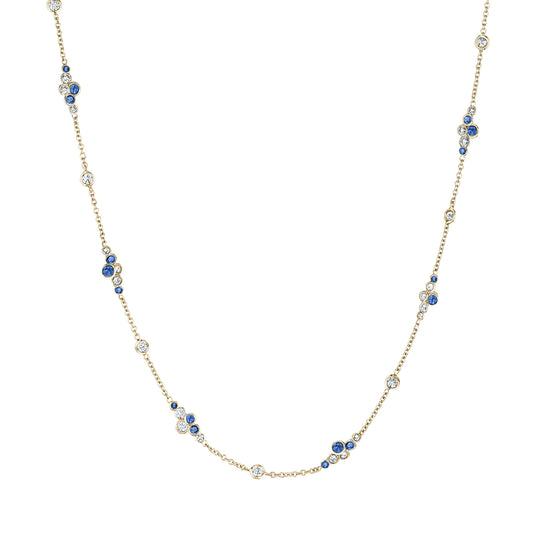 Pirouette™ Necklace with Diamonds & Gemstones