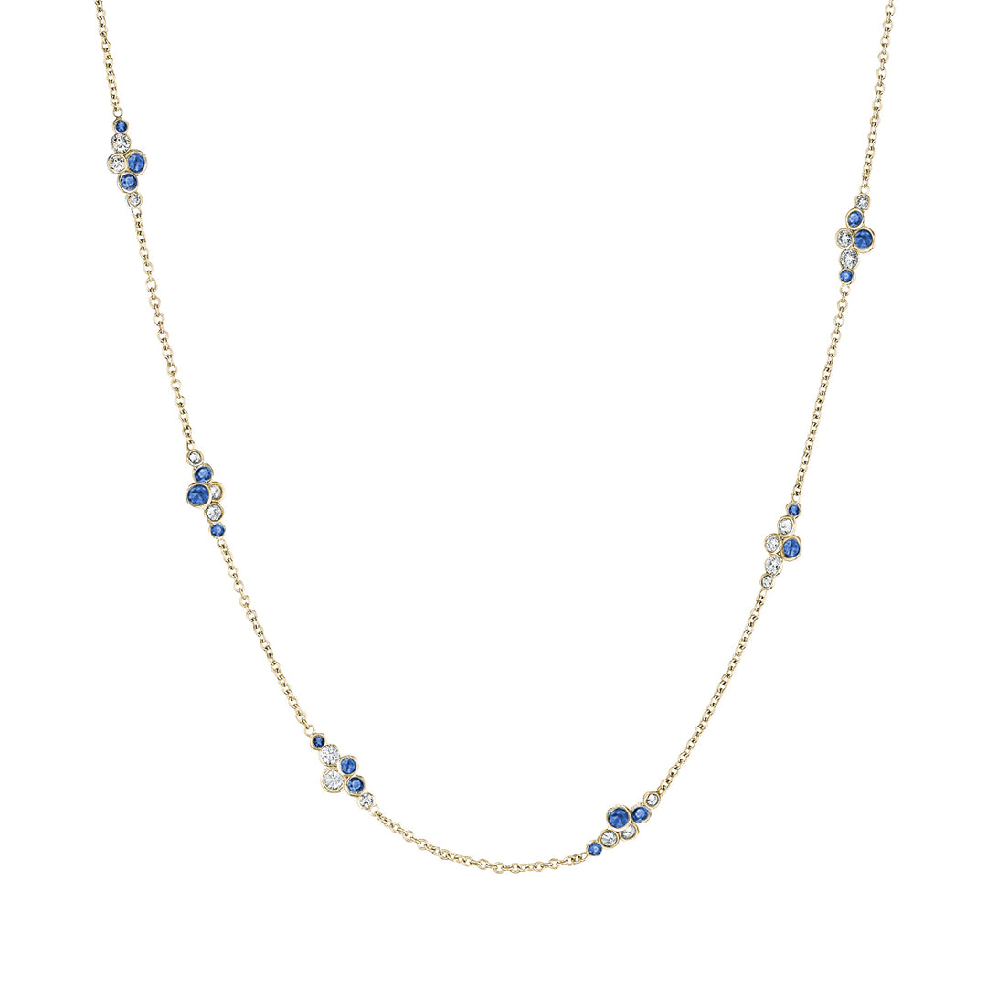 Pirouette™ Necklace with Diamonds & Gemstones