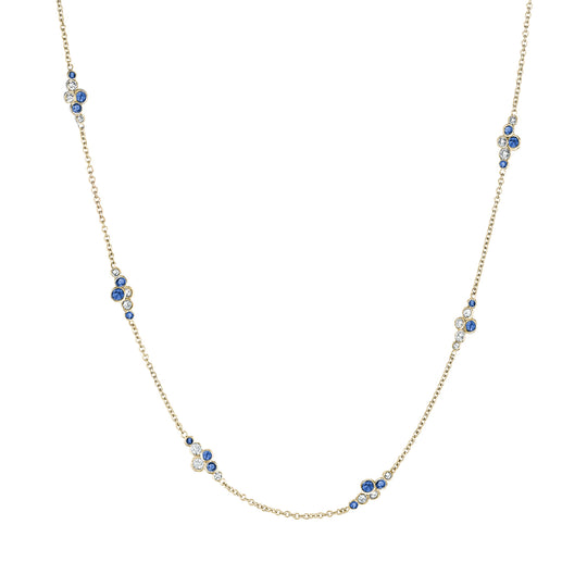 Pirouette™ Necklace with Diamonds & Gemstones
