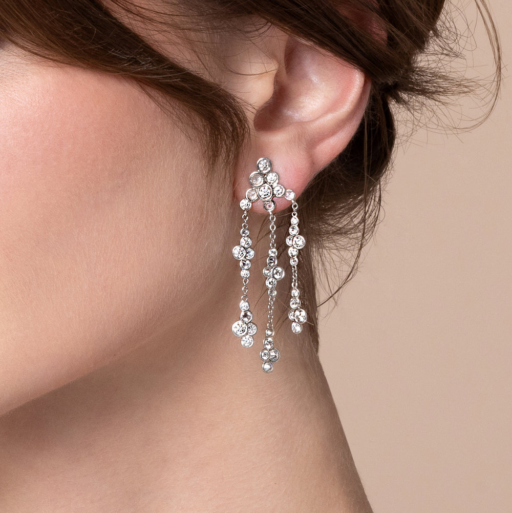 Diamond Pirouette™ Chandelier Earrings