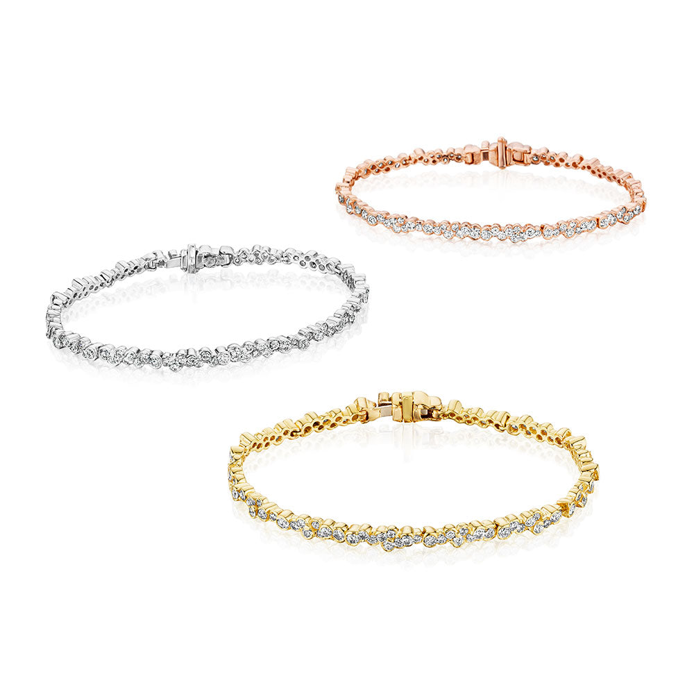 Luxury Women's Bracelets in Gold & Platinum – Lester Lampert