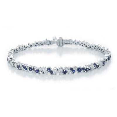 sapphire and diamond Bracelet