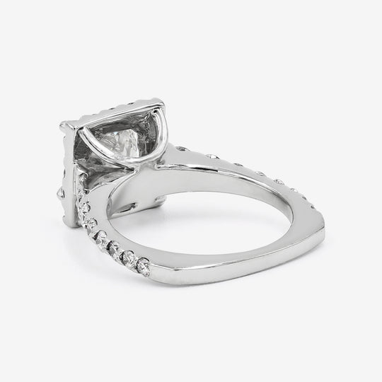 Princess Cut Platinum Wedding Ring