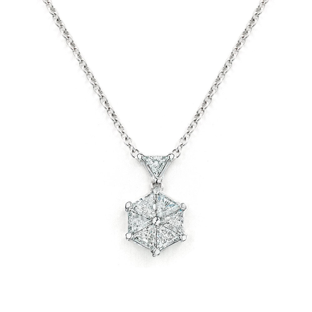 VoiLLa™ Trilliant Diamond Necklace
