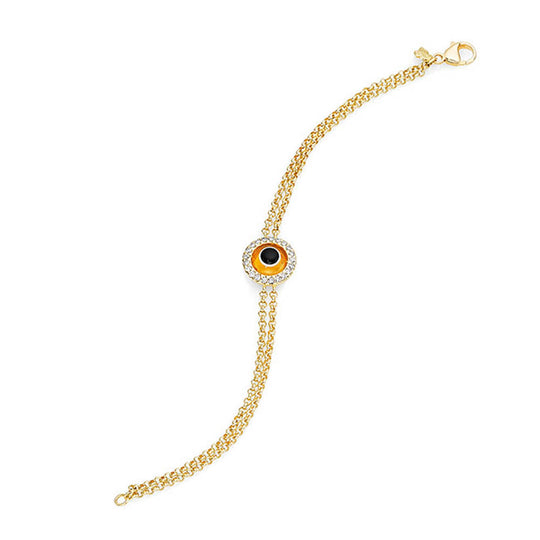 Image of Yellow Gold Citrine Bracelet